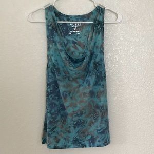 Guess cowl neck top  xsmall